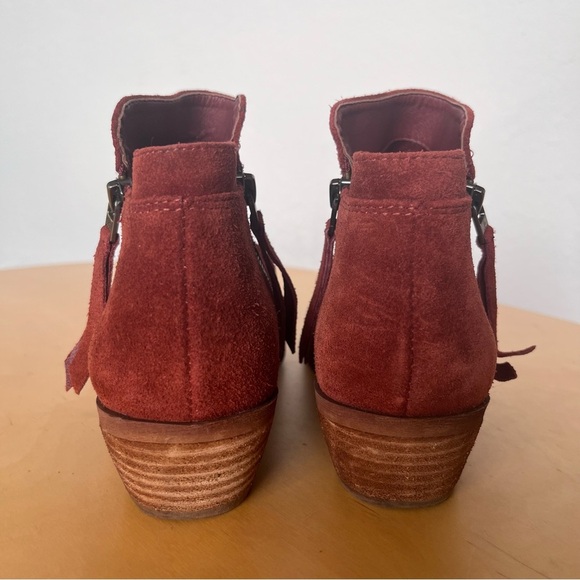 Sam Edelman Packer Ankle Boots Rust Color Women’s Size 7 - Picture 8 of 14